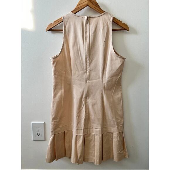 J. Crew pleated-hem shift dress women's size XS NWT - Picture 3 of 8